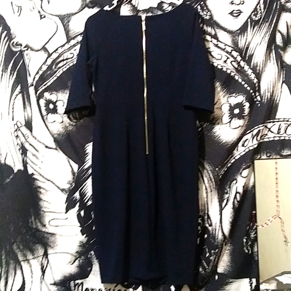 Navy Blue Dress
